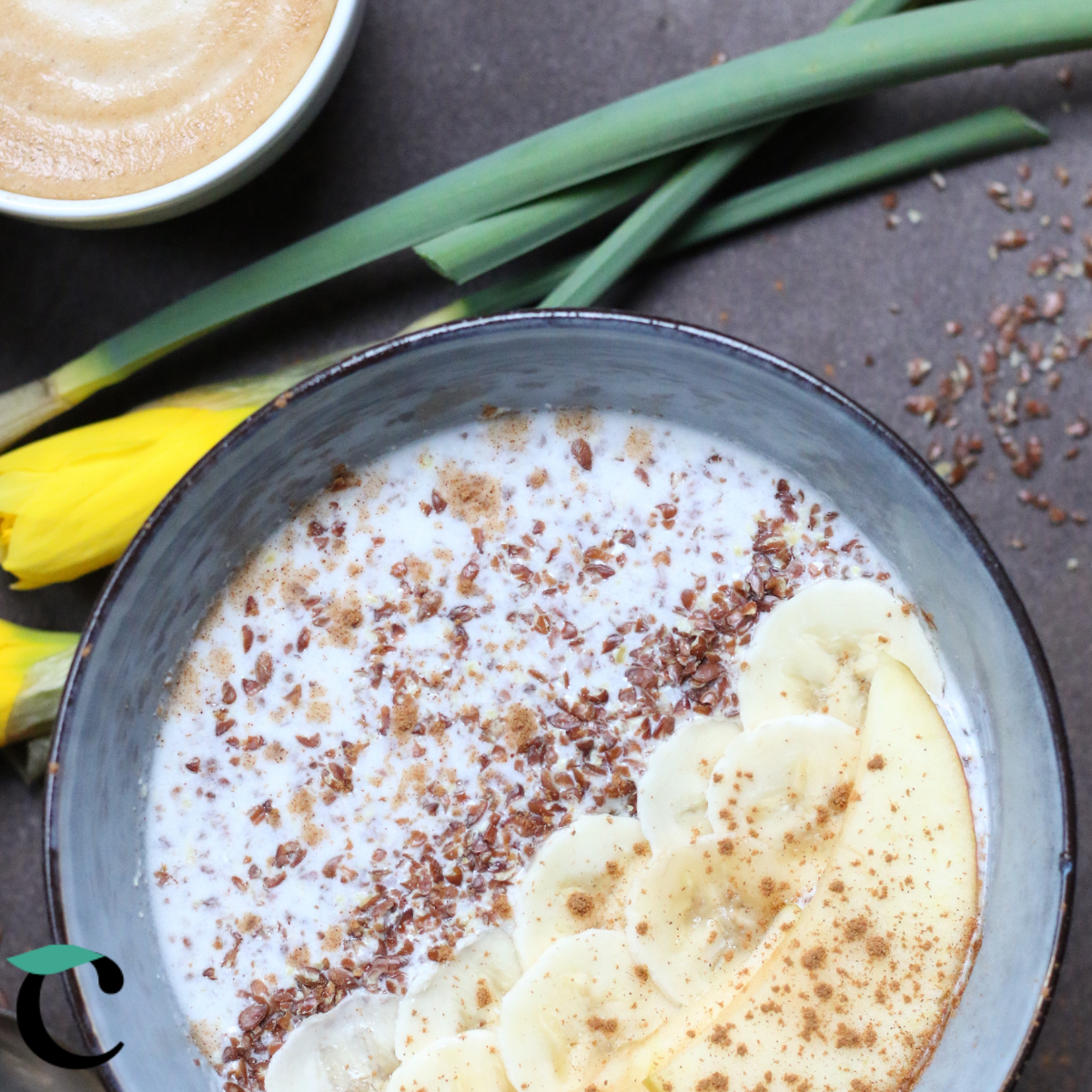 Frühstücksschüssel Müsli mit Caulito Low Carb Mix als Superfood-Fix für Fitness und Gesundheit, 250g.